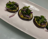 Aperitivo de berinjela 