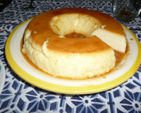 Pudim de leite ninho