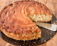 Bolo de banana de liquidificador