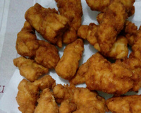 Filé de peito de frango à milanesa