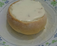 Creme de batata com bacon