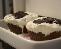 Cupcake Gelado de Nutella