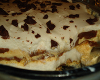 Sobremesa de chocolate e maracujá