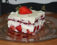 Sobremesa chique de morango