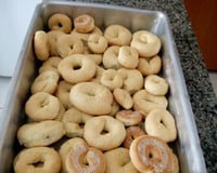 Biscoito de trigo assado