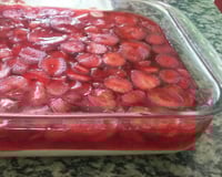 Sobremesa de morango