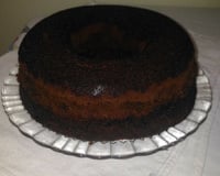 bolo vulcão de chocolate