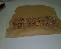 Pão de pizza da Cintia