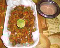 Camarão à milanesa