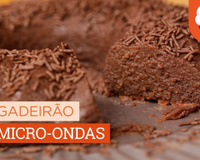 Brigadeirão rápido e fácil