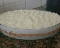 Escondidinho de frango com batata