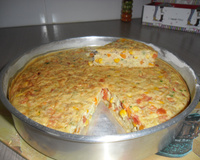 Omelete no forno
