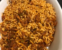 Macarrão com camarão (muito fácil)