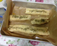 Enroladinho de presunto e queijo