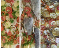 Tilápia com leite de coco