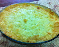 Escondidinho de batata com carne seca