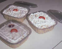 Bolo mil folhas de morango