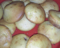 Bolinho de chuva assado e recheado