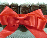 Bolo de chocolate e morango com Twix