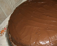 Bolo de iogurte e creme de avelã