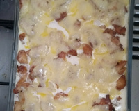 Frango cremoso com batata