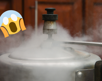 Panela de pressão explode durante programa ao vivo e a reação do apresentador vai te fazer gargalhar!