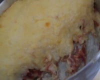 Escondidinho de charque nordestino