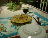 Peixe no molho branco