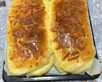 Pão de batata recheado com frango e queijo