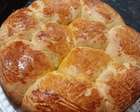 Pão caseiro amanteigado