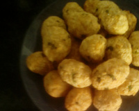 Bolinho de arroz simples da Valéria