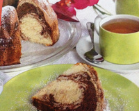 Bolo mármore fofinho