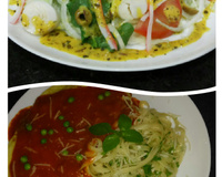 Salada especial ao molho de mostarda