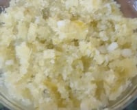 Doce de mamão verde com coco