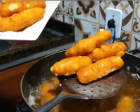 Croquete de queijo sem massa bem crocante por fora e puxa-puxa por dentro é de comer rezando