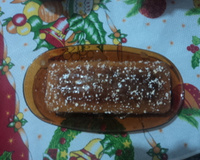 Bolo de aveia com laranja