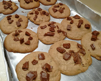 Cookie de chocolate tradicional