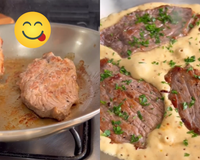 Nem acebolado, nem à milanesa: esse é o jeito mais gostoso de fazer o seu bife de alcatra, dá vontade de lamber o prato