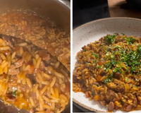 Não gostava de moela até experimentar esse arroz cremoso do TudoGostoso, agora como toda semana!