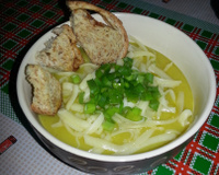 Creme de batatas ao curry