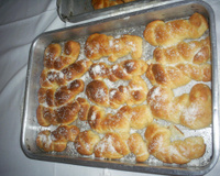 Rosca doce de batata