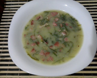 Caldo verde delicioso