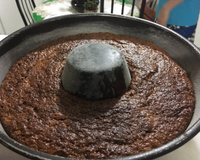 Bolo de banana com aveia - fitness