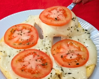 Receita de 5 minutos e 3 ingredientes para substituir o pão no lanche da tarde ou café da manhã