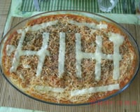 Macarrão ninho ao forno