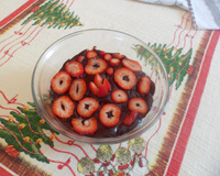 Pavê Natalino de Maracujá com Panetone