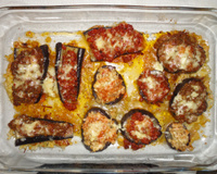 Canoinhas mistas de berinjela