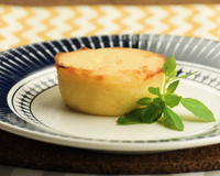 Minivulcão de queijo