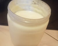 Iogurte natural caseiro