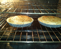 Quiche de presunto e queijo do Glauco